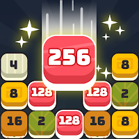 Sushi Drop  2048 Merge Puzzle
