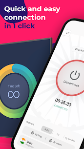 VPN هند – دریافت IP MOD APK هندی (قفل شده حق بیمه) 2