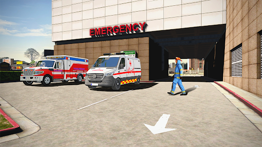 病院ドライバー救急車ゲーム