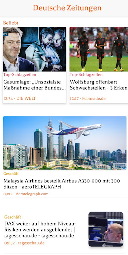 Deutsche Zeitungen Screen 2