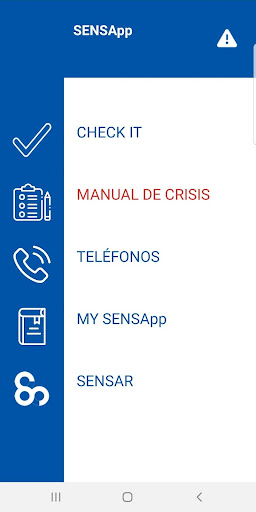 Android application SensApp screenshort