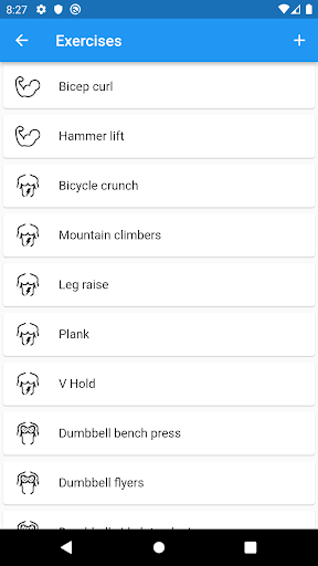 HIIT Fitness Exercise Timer Screen 3
