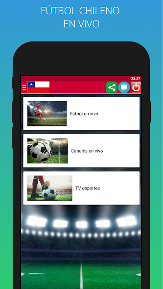 Captura 2 Ver Fútbol Chileno En Vivo android
