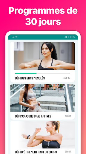 Aperçu de l'application