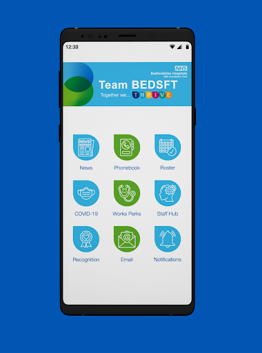 Android application TeamBeds screenshort