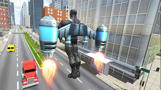 Rope Hero Big Town - Screenshot 2