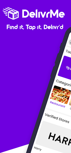 Android application DelivrMe - Birmingham screenshort