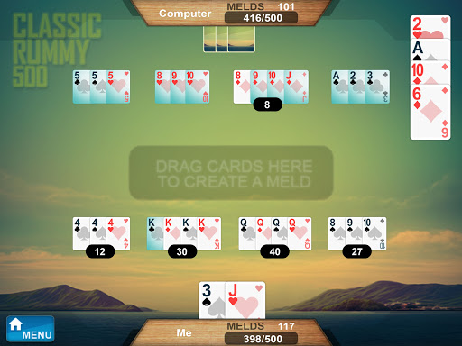 Rummy 500 card offline game 7