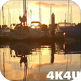 Marina Serene Sunrise 4K LWP icon