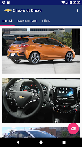 Chevrolet Cruze Screen 3