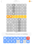 screenshot of Word Tower Crosswords