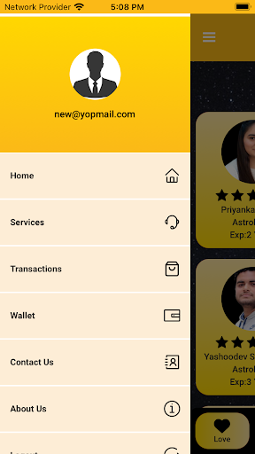 Glisten Astrology Screen 2