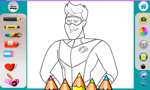 Screenshot 7 Captain Henry Danger Coloring android