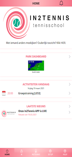 In2Tennis - In2Padel Screen 2