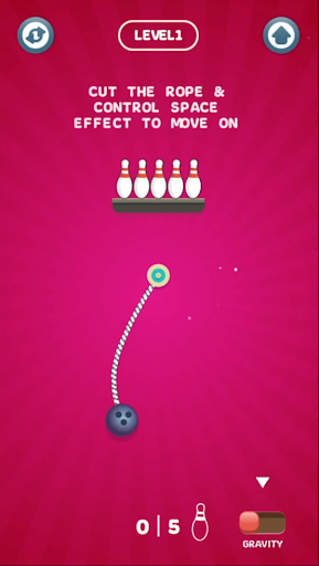 Android application Cut The Ball screenshort