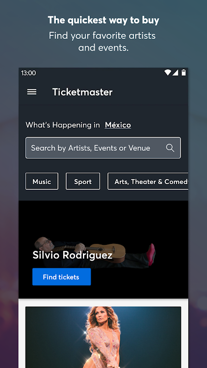 Ticketmaster MX Event Tickets - 248.0 - (Android)