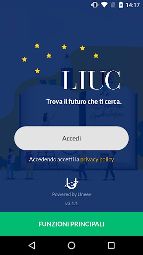 Android application LIUC screenshort