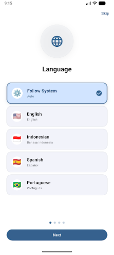 App screenshot