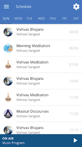 Vishvas Radio Screen 2