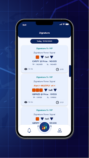 Zignature Forex Signal Trader Screen 2