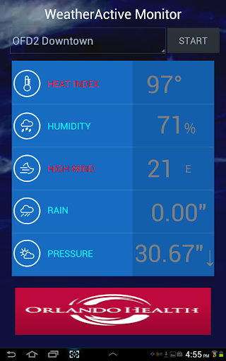 WeatherActive Monitor Screen 3
