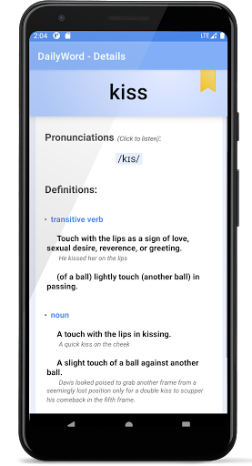 Daily Word :English Vocabulary Screen 2