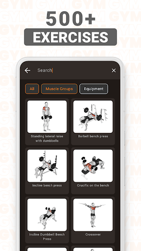 Screenshot of Gym WP - Workout Tracker & Log