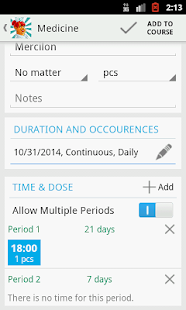 PocketNurse - Pill Reminder Screenshot