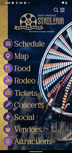 Android application EXPO NM & NM State Fair screenshort