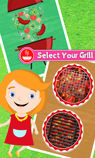 BBQ Cooking Game Propane grill Screen 2