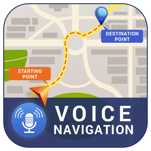 Voice GPS Navigation Map 1.8 Icon