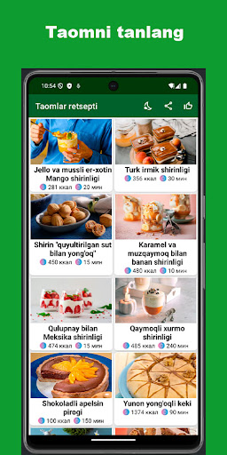 Taomlar retsepti screenshot 4