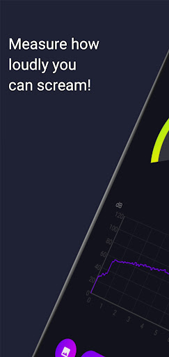 Android application Scream dB Level Meter App screenshort