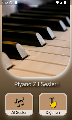 Android application Piyano Zil Sesleri screenshort