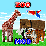 Cover Image of Télécharger Zoo Animals Mod for mcpe  APK