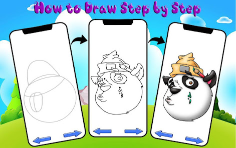 How to Draw Graffiti Character 2.0 APK + Mod (Free purchase) for Android