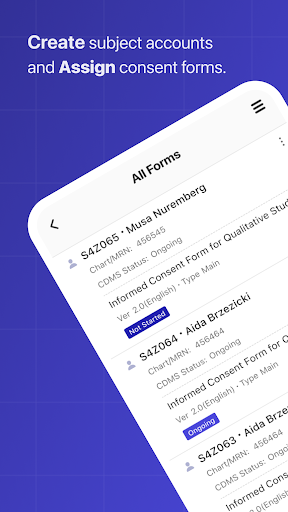 cubeCONSENT 3.0 - For Site INV Screen 2