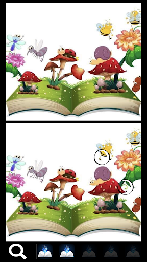Android application Spot a Difference Books screenshort