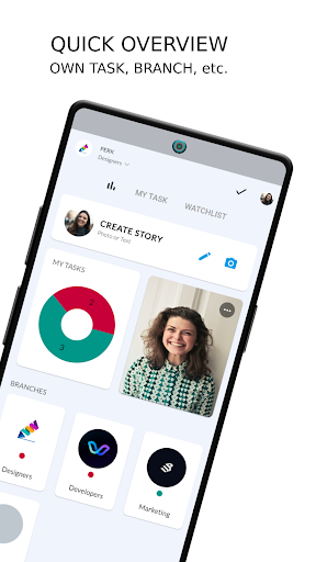 Android application Perk Task Manager screenshort