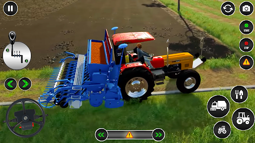 Real Farming Tractor Games 3D Screen 3