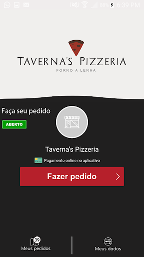 Android application Tavernas Pizzeria screenshort