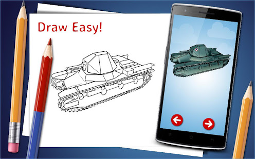 How to Draw Tanks Step by Step Drawing App 13.0 APK screenshots 5