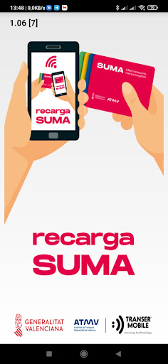 Android application RecargaSUMA screenshort