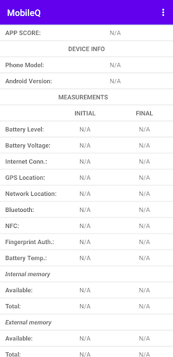 Android application MobileQ screenshort
