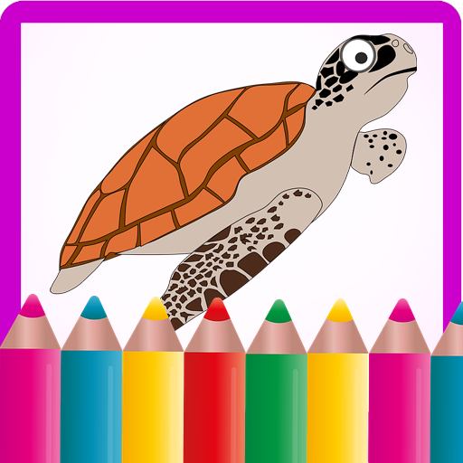 Sea Turtle Coloring Games 1.1 Icon