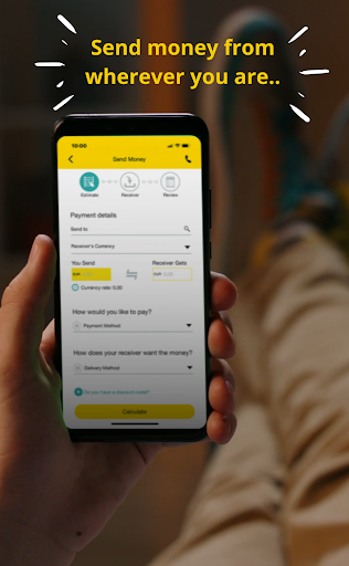 Android application PayLink Money Transfer screenshort