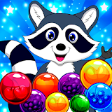 Raccoon Pop - Match & Blast Bubble Shooter Puzzle! icon