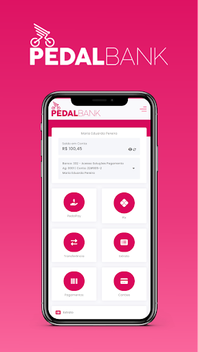 Android application PedalBank screenshort