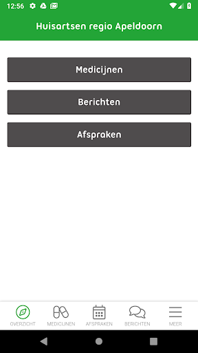 Android application HRA | Uw Zorg online screenshort