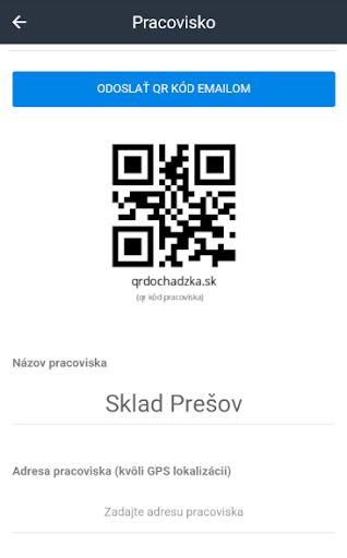 qrdochadzka.sk Screen 3